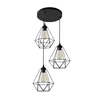 Luster na sajli KARO 3xE27/15W/230V