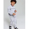 Sinsay - Komplet: oversized dukserica i pantalone Active - srednjesivo