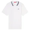 Moška majica CCM Stripe Polo White XXL