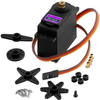 MG996R Servo motor z visokim navorom | Združljiv s Hitec, Sanwa, GWS | Dvojni kroglični ležaj