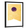 Plakat s paspartujem edinstven mesečni žar - 30x45 no frame
