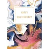 Čestitka Gold rush Happy anniversary