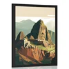 Plakat veličastni Machu Picchu - 60x90 silver
