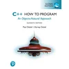 C++ How to Program, Global Edition