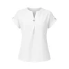 REGINA FASHION Bluza Blouse with button bela