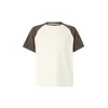 HOLLISTER Majica kremna / rjava