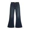 LEVIS ® Kavbojke PUDDLE SNAP FLARE temno modra