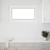Prozor za podrum RISOR 100 x 60 cm PVC i staklo Bijela