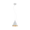 Luster na sajli GANNA 1xE27/15W/230V sivi