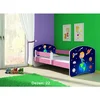 Deciji krevet ACMA II 140x70 + dusek 6 cm PINK22