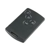 CAR 888 ACCESSORIES Kućište oklop ključa 4 dugmeta Renault Mregane kartica crno