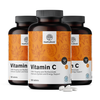3x Vitamin C 1000 mg – s šipkom in bioflavonoidi, skupaj 540 tablet