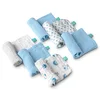 KOALA BABYCARE Set muslinskih pelena za bebe 30x30 6/1 plavi
