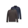JACK & JONES Majica JPRBLAETHAN mornarska/rjava