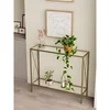 Hanah Home komoda Florya, 80 cm, zlatna
