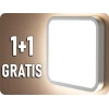 LED plafonsko svetlo za kupatilo LED/48W/230V IP44 3000K 42x42 cm bela