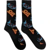 Ozzy Osbourne Nogavice Logos & Bats Black 40-45