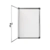 Tabla oglasna 68x54 SC01 bela