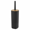 WENKO 25304100 - set za WC ROTELLO 10x36 cm crna/braon