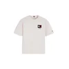 TOMMY HILFIGER Majica slonovina/mornarska/rdeča