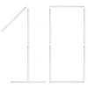 shumee 10 x Zaobljene steklene bagete z mešalno palico 6 x 250 mm