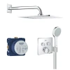 GROHE tuš set GROHTHERM SmartControl s podometno termostatsko armaturo (34742000)