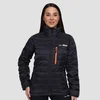 GymBeam Women‘s Puffer Jacket Black/Orange