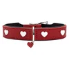 Hunter Pasja ovratnica Hunter Love Rdeča S/M 38-44 cm