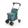 Nakupovalni voziček CARLETT, comfort pro, zelen