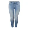 ONLY Carmakoma Kavbojke CARWILLY REG ANK SK JEANS REA1467, modra