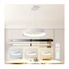 Brilagi - LED prigušiva luster FALCON MODERN LED/54W/230V prečnik 60 cm bela + daljinski upravljač