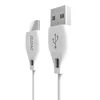 DUDAO Kabel USB-A – USB-C 2,1 A, 1 m – bel