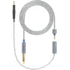 Dekoni Audio Ensemble 6.3mm Unbalanced 64 Braided 2.5mm ATHM Style Kabel za slušalke