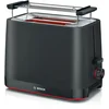 Bosch Bosch MyMoment TAT3M123 toaster, 2 rezini, 950W, črn