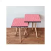 Hanah Home Sklapajući Stočić 2 Komada 2SHP369 - Pink