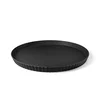 Atena okrogel pladenj L, carbon black, premer 40 cm