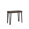 Ityhome Ityhome 90 x 77 konzolna miza rjava, (20847561)