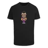 Mister Tee Majica Grow Up To Stand Out temno bež / rumena / lila / črna