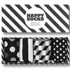 Happy Socks Lfs Box čarape 4-Pack klasične crno-bele čarape