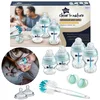 Tommee Tippee Tommee Tippee Začetni komplet za novorojenčke, stekleničke proti koliki, stekleničke, dude, krtačka 0m+