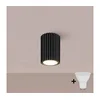 Brilagi - LED spot CRESTO 1xGU10/10W/230V, 10 cm, crna