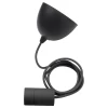 SUNNEBY Set kablova, crna tekstil, 1.8 m