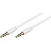 MicroConnect Avdio kabel tanki 3.5mm, 1 m (3-pin, stereo), Minijack, Bel