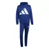 ADIDAS SPORTSWEAR Športna trenirka  temno modra / bela