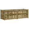 Vrtna sadilica 150 x 50 x 50 cm od impregnirane borovine