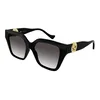 Gucci GG1023S 008 ONE SIZE (54) Črna/Siva
