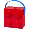 LEGO KUTIJA ZA UŽINU SA RUČKOM: CRVENA