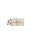 PINKO Torba za čez ramo Pinko Sac Rabat Love One Slouchy Zip Mini Vite Blanc bela