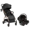 Kikka Boo Kolica autofolding Joy premium 2in1 set sa autosedištem I-Prime I-Size Black