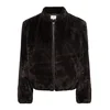 JDY JDYMACY FAUX FUR BALLOON Kostanjeva